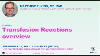 #BLOODBANK Transfusion Reactions Overview