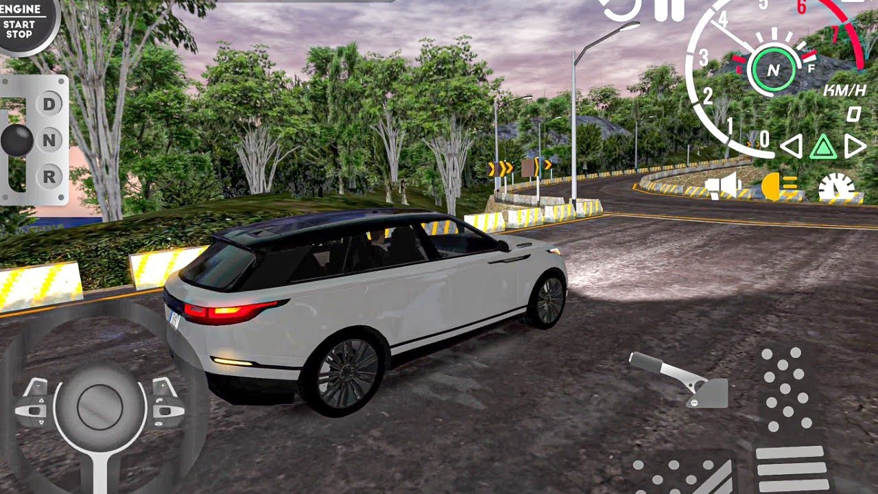 Night Forest Drive in a Range Rover | Ultimate Offroad Car Game Adventure