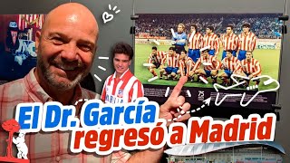 El Dr. García regresó a Madrid y se aventó un Tour en el estadio Wanda Metropolitano .⚽️🔝🏟
