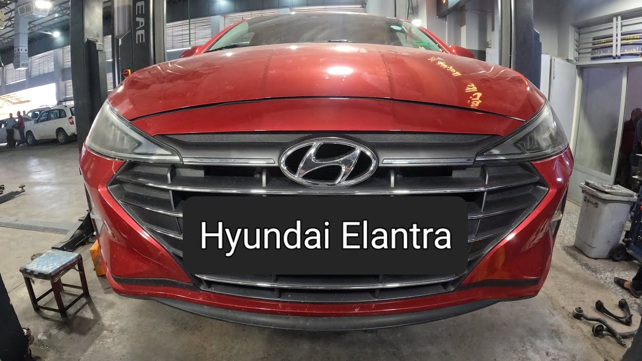 front wheel hub bearing replacement hyundai elantra 2017 2020 