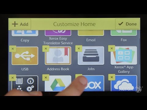Personalizing your Xerox VersaLink Printer or Multifunction Printer