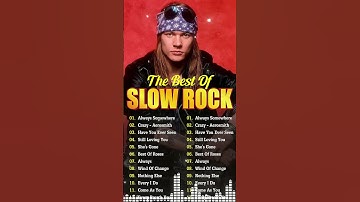 Thumbnail of Scorpions, Bon Jovi, U2, Aerosmith, Nazareth, Ledzeppelin 💥Slow Rock Songs 70s 80s 90s Full Album