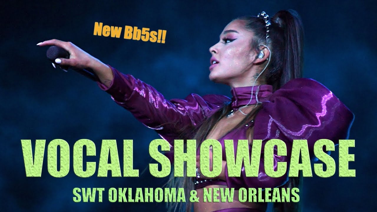 Vocal Showcase Ariana Grande Sweetener Tour Oklahoma New Orleans