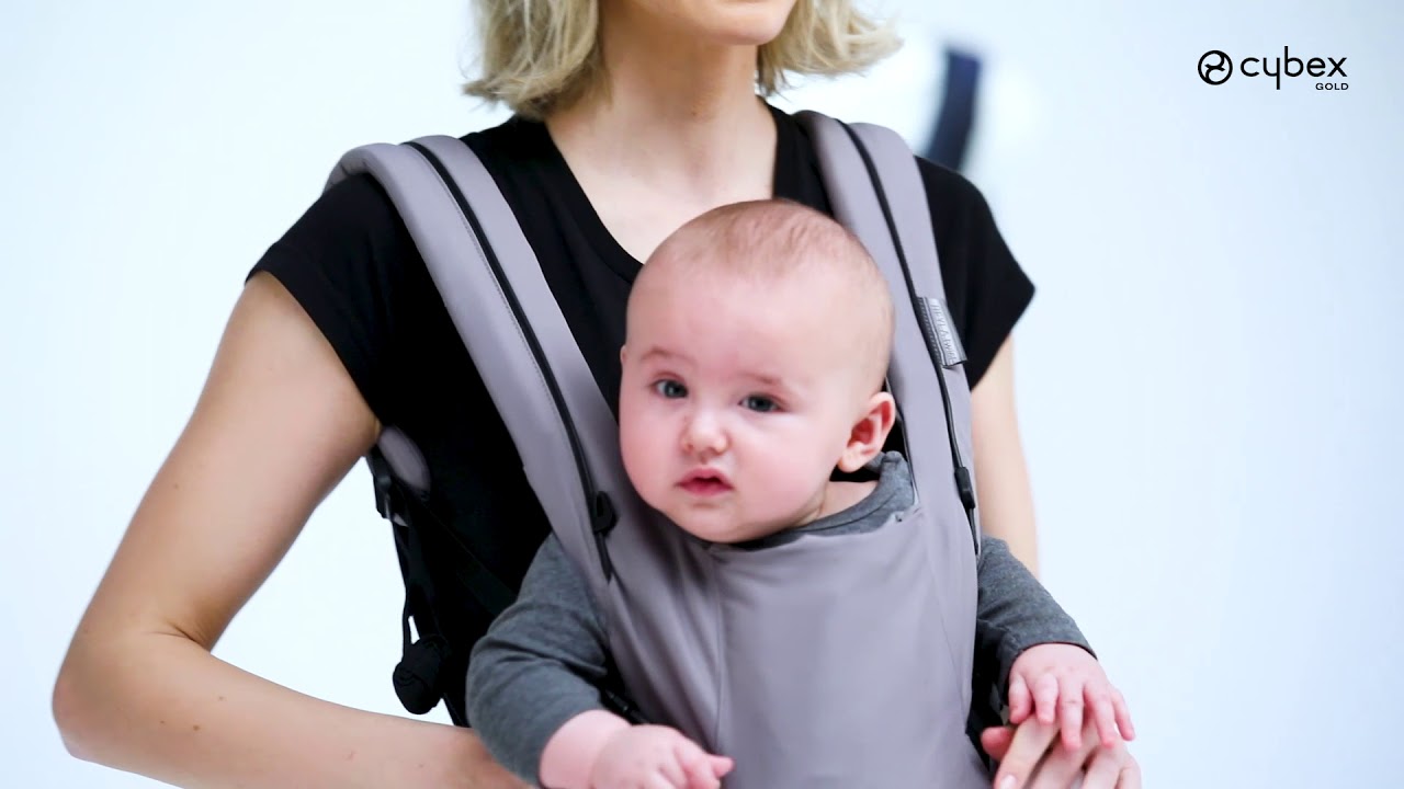 gold baby carrier