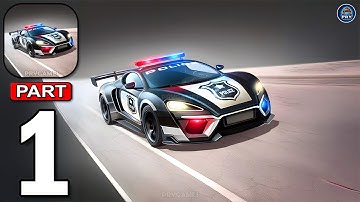 Line Race: Police Pursuit - Gameplay Walkthrough Part 1 Escape From Police Chase (Android, iOS)