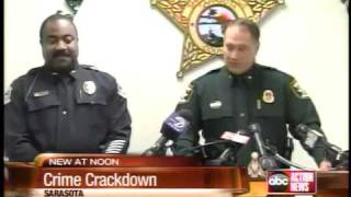 Crime crackdown in Sarasota
