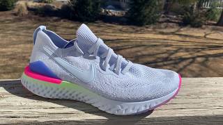 epic react flyknit running review