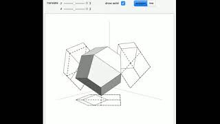 Three Orthogonal Projections of Polyhedra