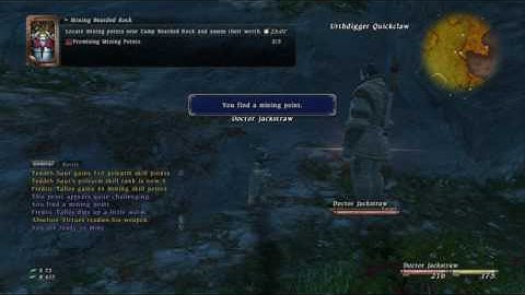 FFXIV 1.0 Alpha Test - Mining