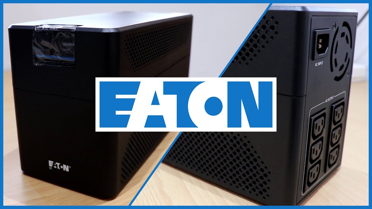 Eaton 5E Gen2 1600 USB SAI de Línea Interactiva 1600VA 900W con 6 Salidas  AC Tipo C13 Acoplador, Pc