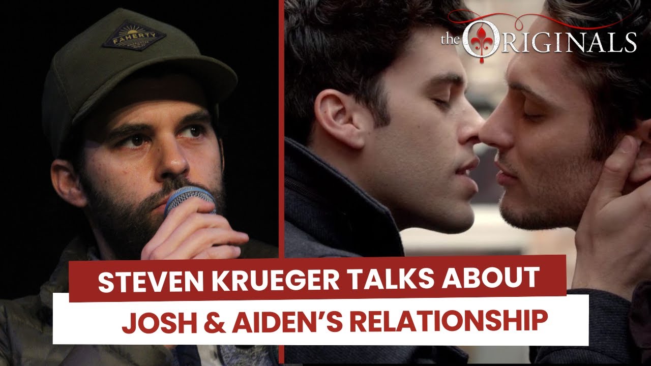 Steven Krueger talks about Josh & Aiden and portraying a LGBTQIA+ character in The Originals.