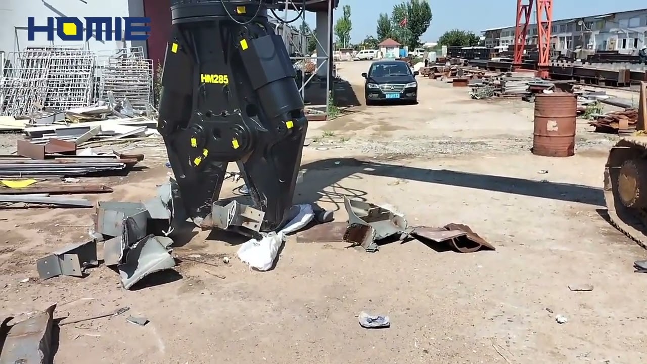 Introducing the HOMIE Hydraulic Dual-Cylinder Metal Shears!