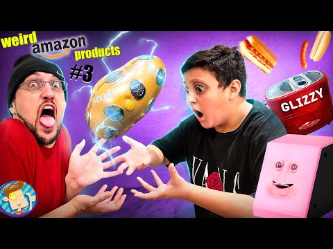 SHOCK POTATO & a GLIZZY Toaster??  Amazon Weird Products Part 3 (FV Family)
