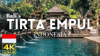 Exploring Tirta Empul - Bali's Ancient Holy Spring Temple - Walking Tour 4K