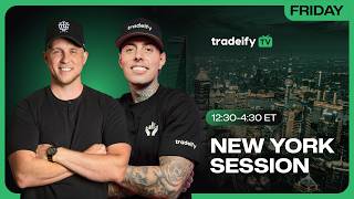 Afternoon Session! | NEW YORK SESSION LIVE! | Tradeify TV | FRIDAY 9/18/26