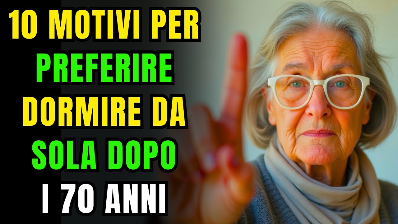 10 ragioni per cui le donne solitarie dormono MEGLIO dopo i 70 anni