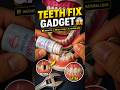 Teeth Fix Gadget 😱 Instant Fake Tooth Repair Capsule | Tooth Filling Hack | Viral Gadgets #shorts