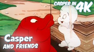 Casper Goes Fishing   | Casper and Friends in 4K | 1 Hour Compilation | Full Episodes | Cartoons