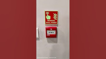 GST Addressable Fire Alarm MCP testing