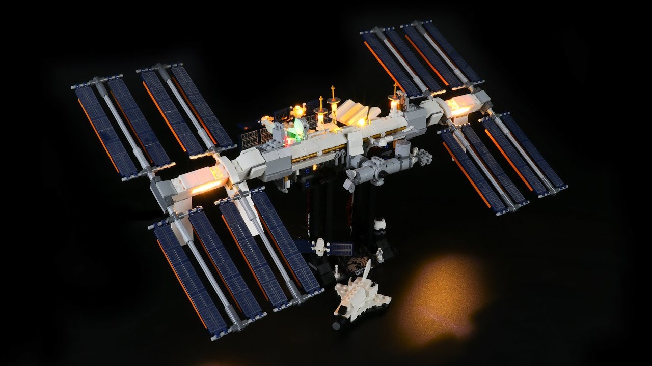 BriksMax Light Kit For Lego Ideas International Space Station