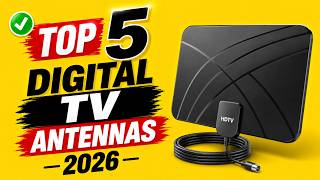 ✅Top 5 Best Digital TV Antennas Of 2026