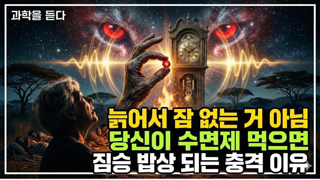 [과학을 듣다] 새벽 3시만 되면 눈 떠지는 이유? 의사들도 숨겼던 내 몸속 놀라운 변화