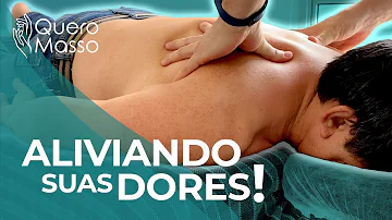 Como fazer massagens para aliviar dores nas costas?