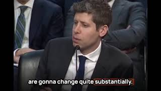 Sam Altman says AI may be the biggest technological shift in human history,