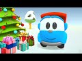 Leo the truck full episodes. Winter vehicles for kids: a snowplow. Christmas cartoons for kids.