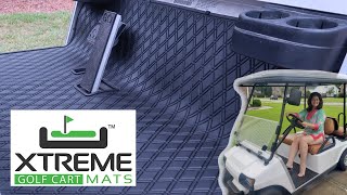 Xtreme Mats Golf Cart Floor Mat Install | $2000 Budget Build Club Car DS