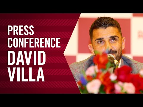 ダビド ビジャ選手 引退会見｜ David Villa Retirement Press Conference（2019.11.13）