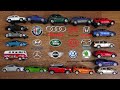Learn Famous Car Brands And Logos With Diecast In Hands 4k