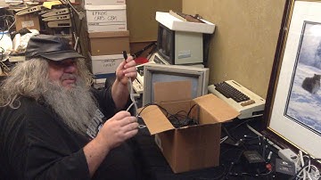 Commodore Power Supplies & Misc Wires - Vic Vic-20 Supply 6502 C64 C-64 64 C128 Test - Episode 809