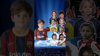 Thiago Messi VS Kid Legends 😍🔥(Ronaldo Junior, Delfina Suarez, Ethan Mbappe)😯💪💥