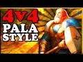 Grubby | "'4v4 PALA STYLE" | Warcraft 3 TFT | Battleground