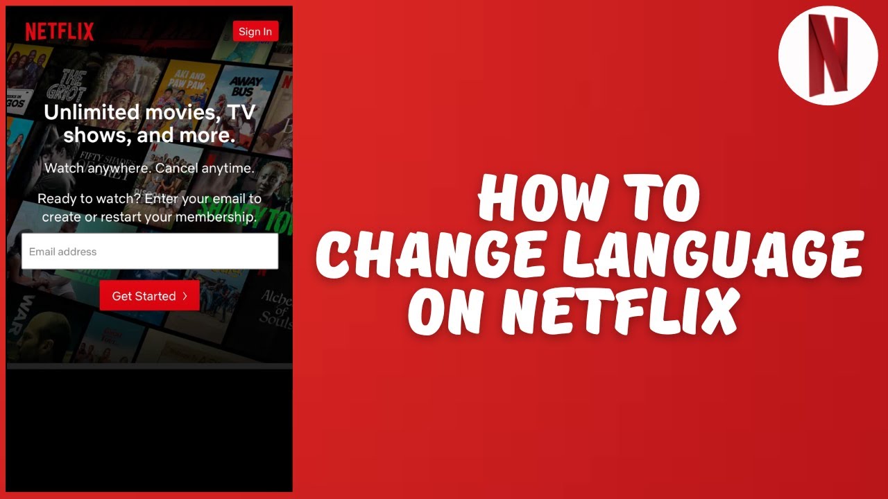 How To Change Language On Netflix App YouTube How To Change Language On Netflix App YouTube