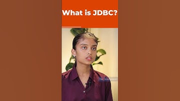 What is JDBC in Java? | Java Interview Question | #shorts #kiransir