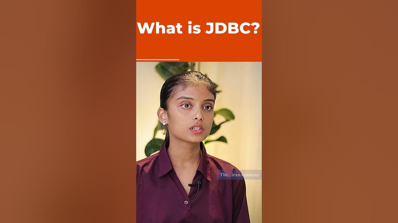 What is JDBC in Java? | Java Interview Question | #shorts #kiransir ...
