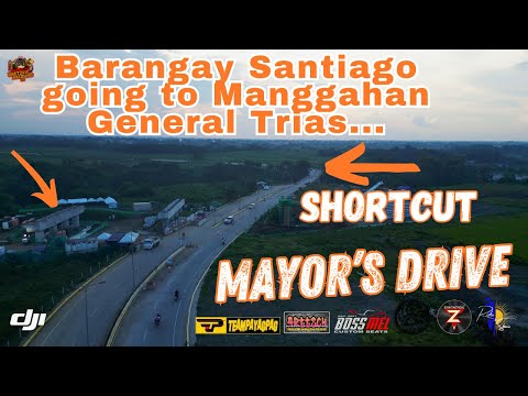 DJI Mini 3 Pro Using 4k/60FPS || Mayor's Drive Short-cut Going to Manggahan General Trias Cavite