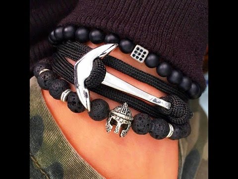 PULSERAS DE MODA PARA MUJER HOMBRE - YouTube