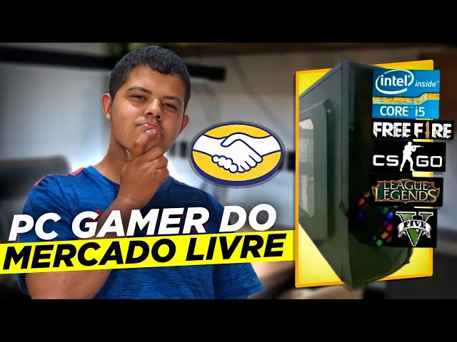 PC GAMER Mais Vendido do Mercado Livre - TESTES e Verdades 