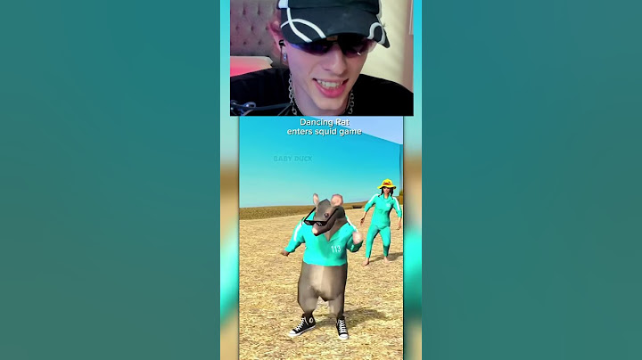RATA bailarina en el JUEGO DEL CALAMAR😱🦑