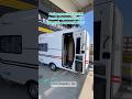 Erhan Karavan E-360: Compact, lightweight, and modern. The perfect tow-and-go adventure. #caravan