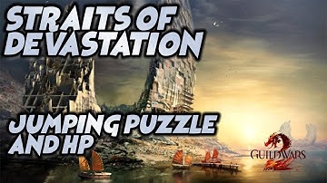 Guild Wars 2 Straits of Devastation Jumping Puzzle and Hero Point | The Vizier