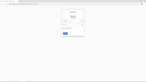 MineOS Adding a user