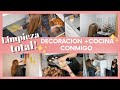 🔴LIMPIA CONMIGO 🧹 MOTIVACION PARA LIMPIAR + RECETA 🥘 LIMPIEZA TOTAL✨