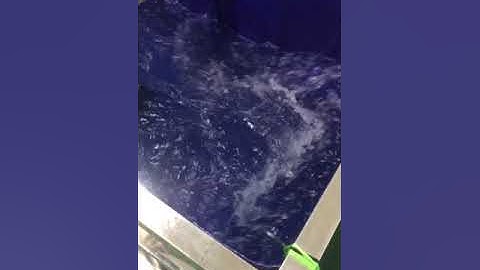 APISQUEEN underwater thruster AQ1020 48V underwater test, maximum 24Kg thrust, continuous 22Kg.