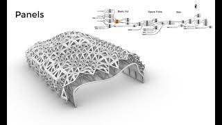 Parametric Space Truss Pavilion