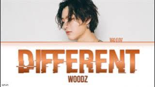 WOODZ - 'DIFFERENT' LYRICS [HAN|ROM|ENG COLOR CODED] 가사
