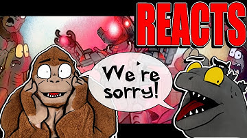Fixed Godzilla Reacts GODZILLA vs MONKEY- Part 15!